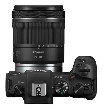 Canon eos rp RF 24-105mm f/4-7.1 IS STM sin espejo color negro