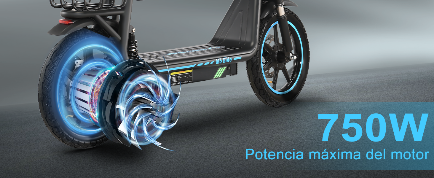 Motores Potentes Velocidad de hasta 40 km/h