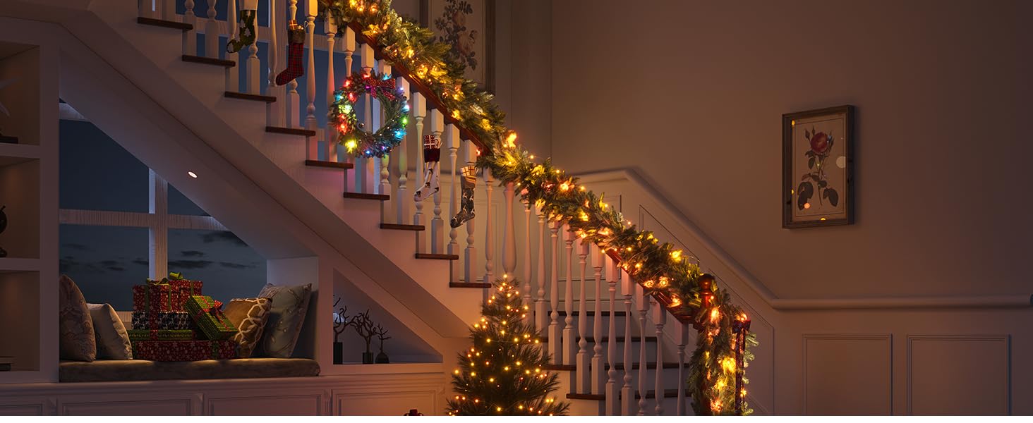 luces de navidad rgbic