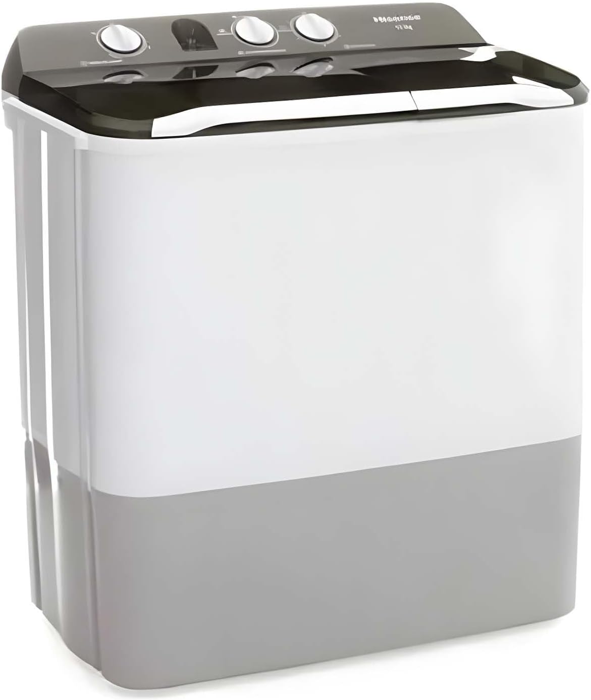 Lavadora Automatica Hisense doble tina 13 KG, carga superior, Blanca/Gris, modelo WSA1302P