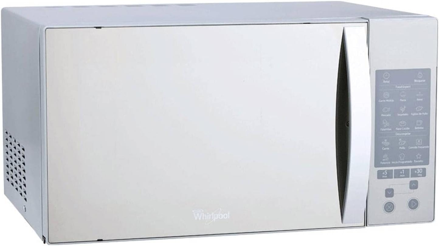 Whirlpool WM1211D Horno de Microondas con 1.1 Pies Cúbicos, Color Plata