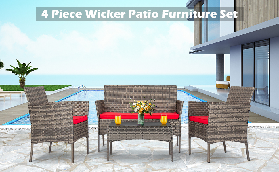 Juego de muebles de patio