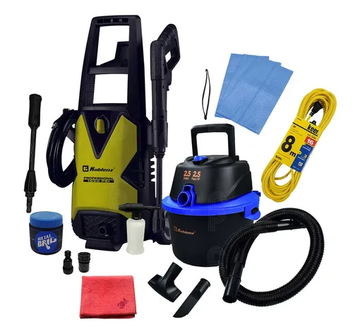 Combo Koblenz Hidrolavadora Alta Presión + Aspiradora 3 En 1