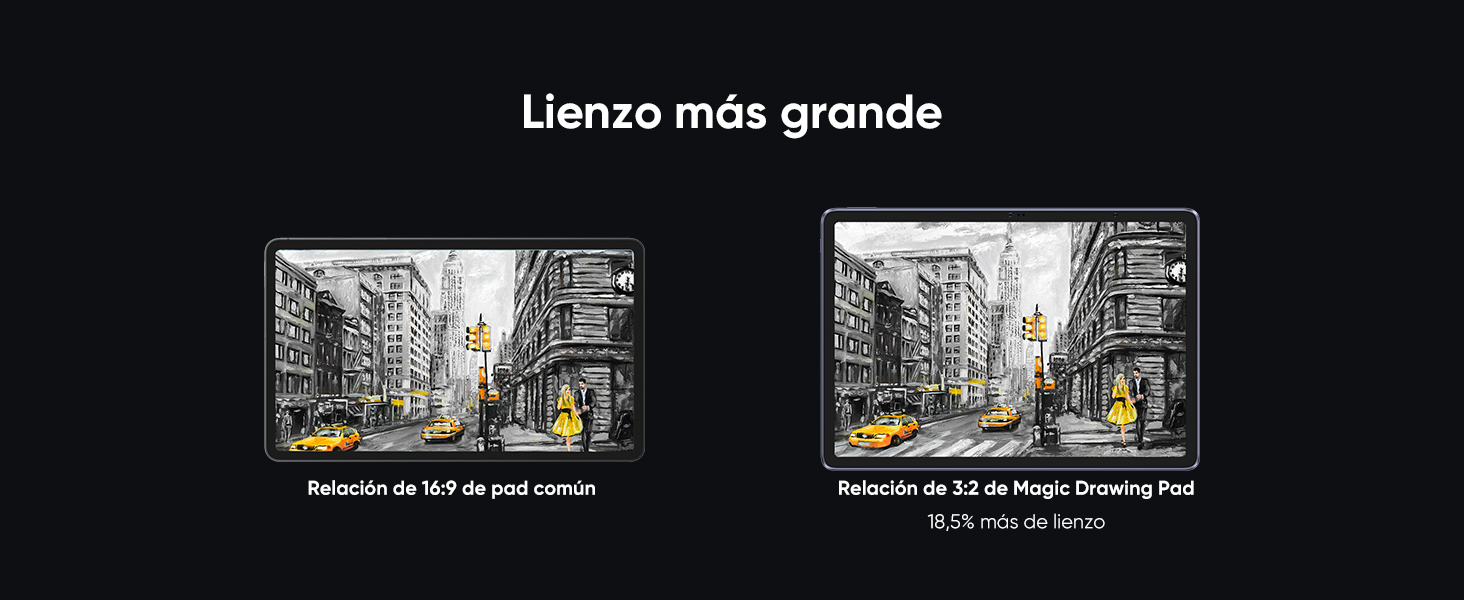 liento grande de magic drawing pad