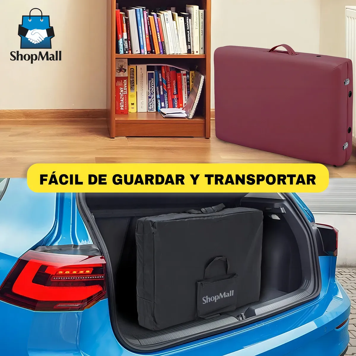 Camilla portátil spa de madera ShopMall Cama 011