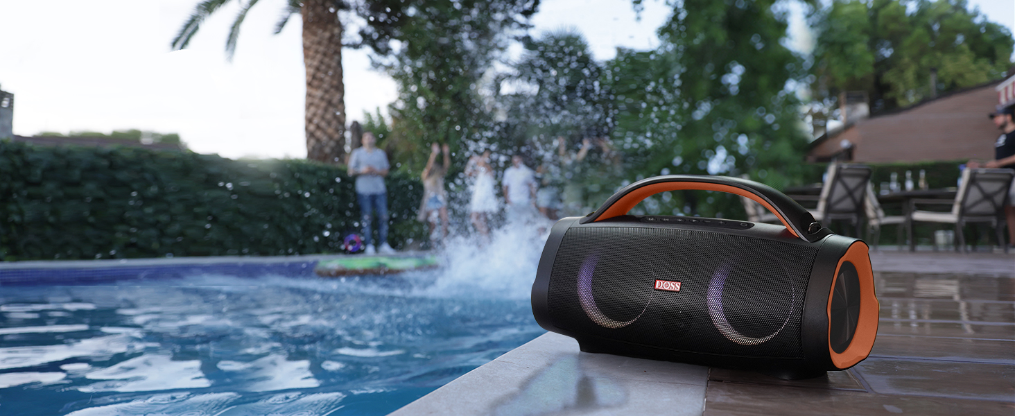 Altavoces Bluetooth DOSS Extreme Boom Pro para exteriores impermeables