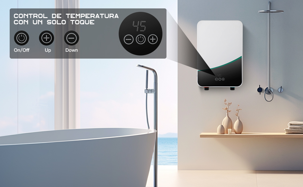  Calentador de Agua Instantáneo