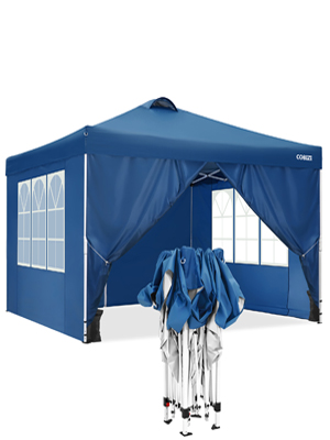 Tienda de campa&ntilde;a con dosel de 10 x 10 pies
