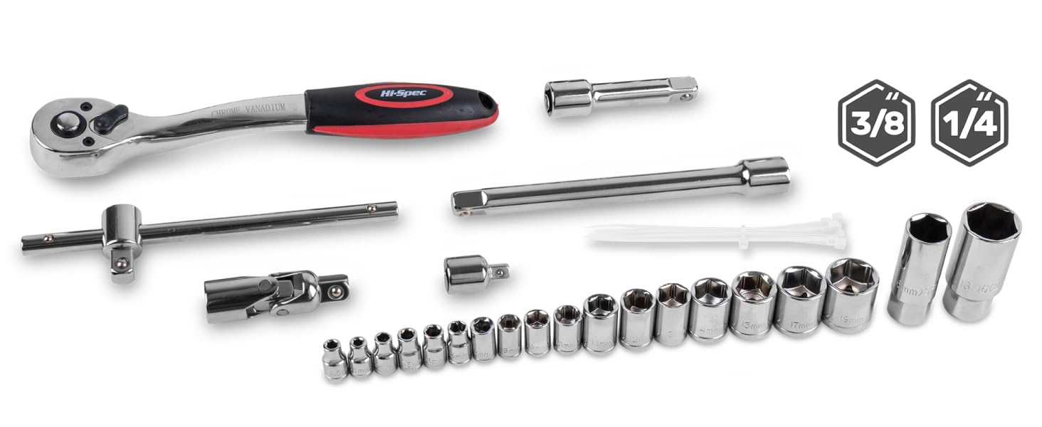 set de carracas y vasos profesional caja de herramientas peque&ntilde;a herramientas para coche