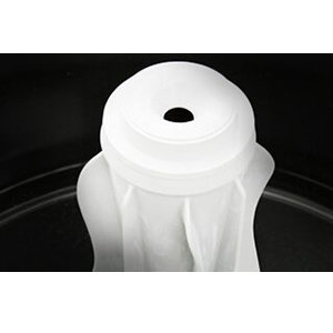 Dep&oacute;sito de cloro en el agitador