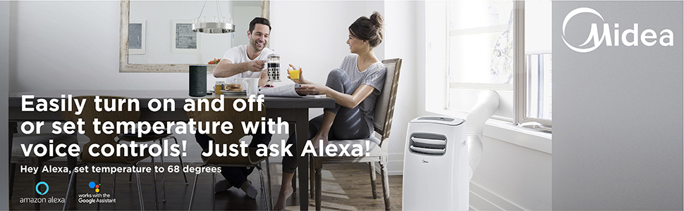 Control de aire acondicionado portátil con Alexa
