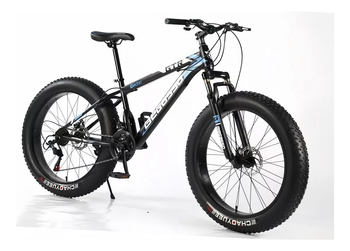 Bicicleta De Monta&ntilde;a Para Hombres Adultos Y Mujeres 4.0in Fat Tire Lagom, Ruedas De 26 Pulgadas, Frenos De Disco Mec&aacute;nicos, Marco De 21 Velocidades