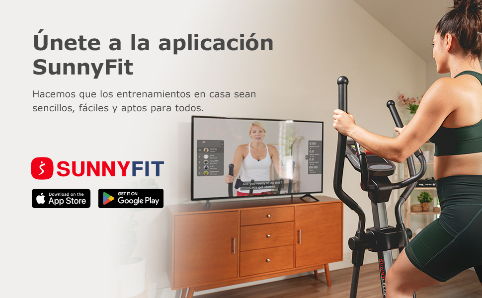 &Uacute;nete a la aplicaci&oacute;n SunnyFit