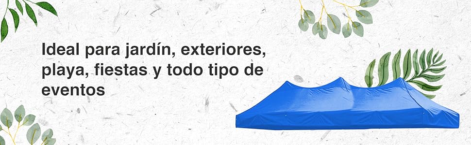 Toldo Carpa 3x6 Reforzado Impermeable 