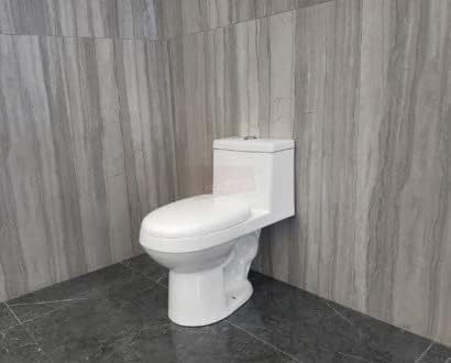 Esatto® Paquete Baño con Lavabo a muro Arial y sanitario WC con llave, contra, céspol espejo gratis