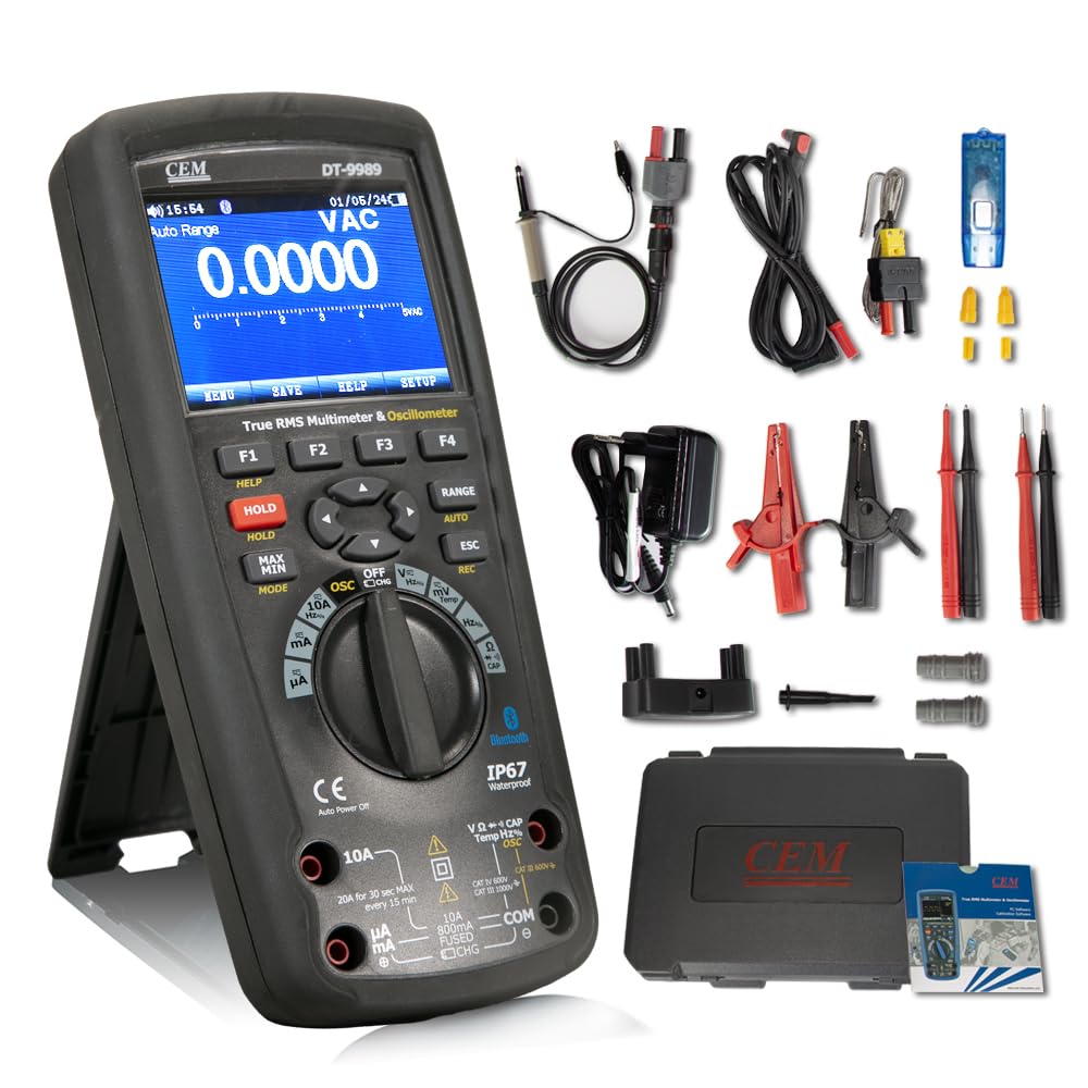 CEM Digital Handheld Oscilloscope Multimeter,DT-9989