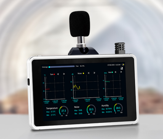 DT-1702B Sound Level & Environmental Datalogger | 30-130dB Range | 80M Data Points | IEC61672-1 Class 2