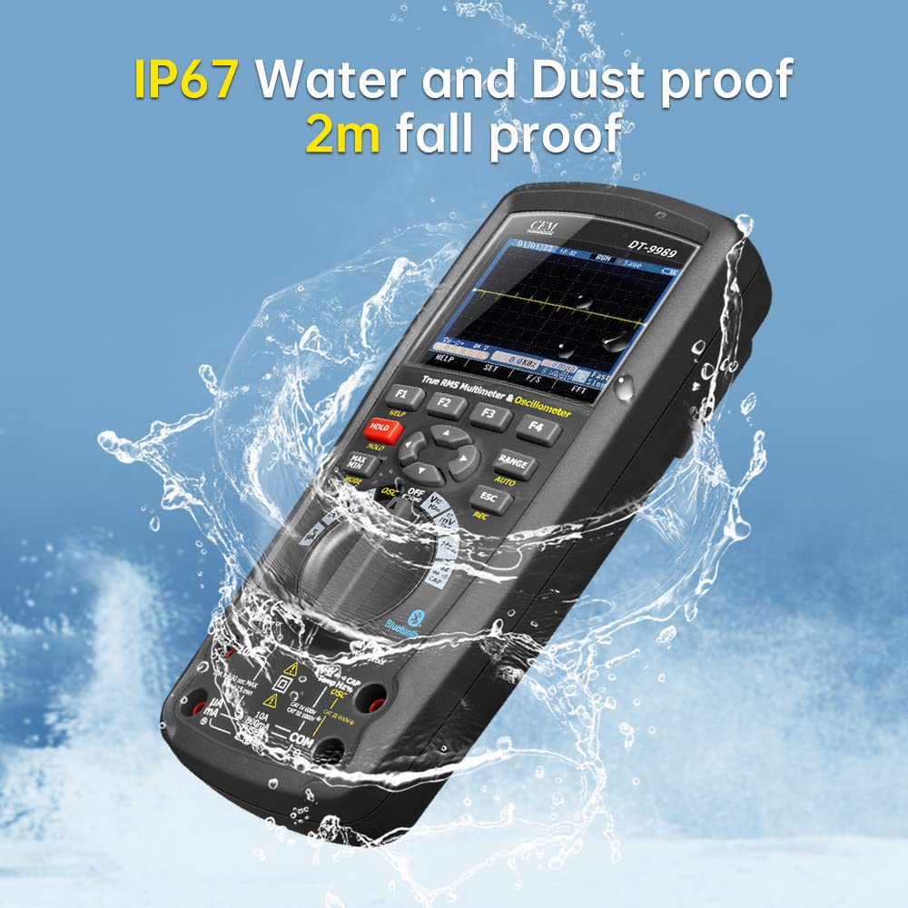 CEM Digital Handheld Oscilloscope Multimeter,DT-9989
