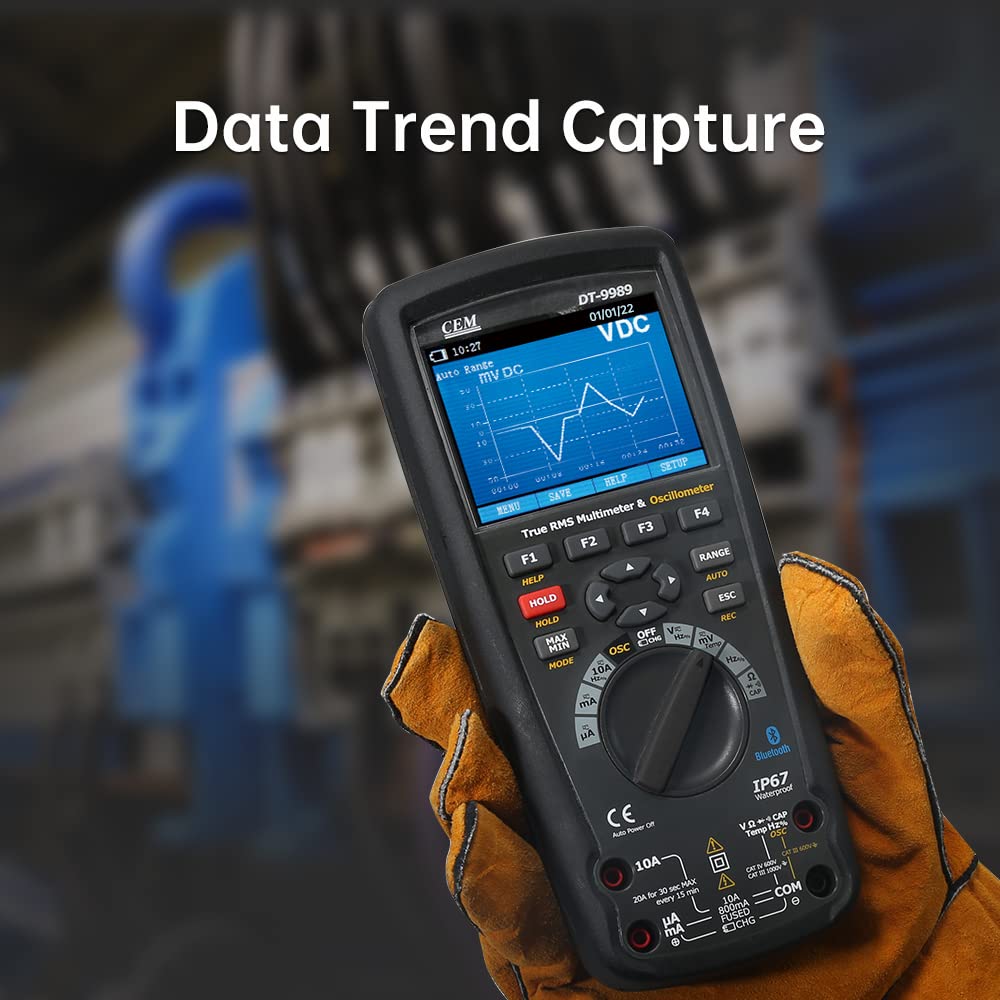 CEM Digital Handheld Oscilloscope Multimeter,DT-9989