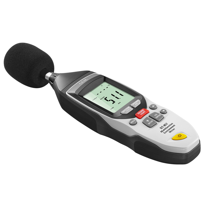 DT-857 Hot Wire Anemometer | 0.1-20 m/s Air Velocity Meter | Telescoping Probe for HVAC Duct Testing
