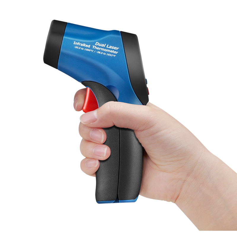 DT-8865 High Temp IR Thermometer | -50 to 1000°C | 30:1 D:S Ratio | Dual Laser | 8865