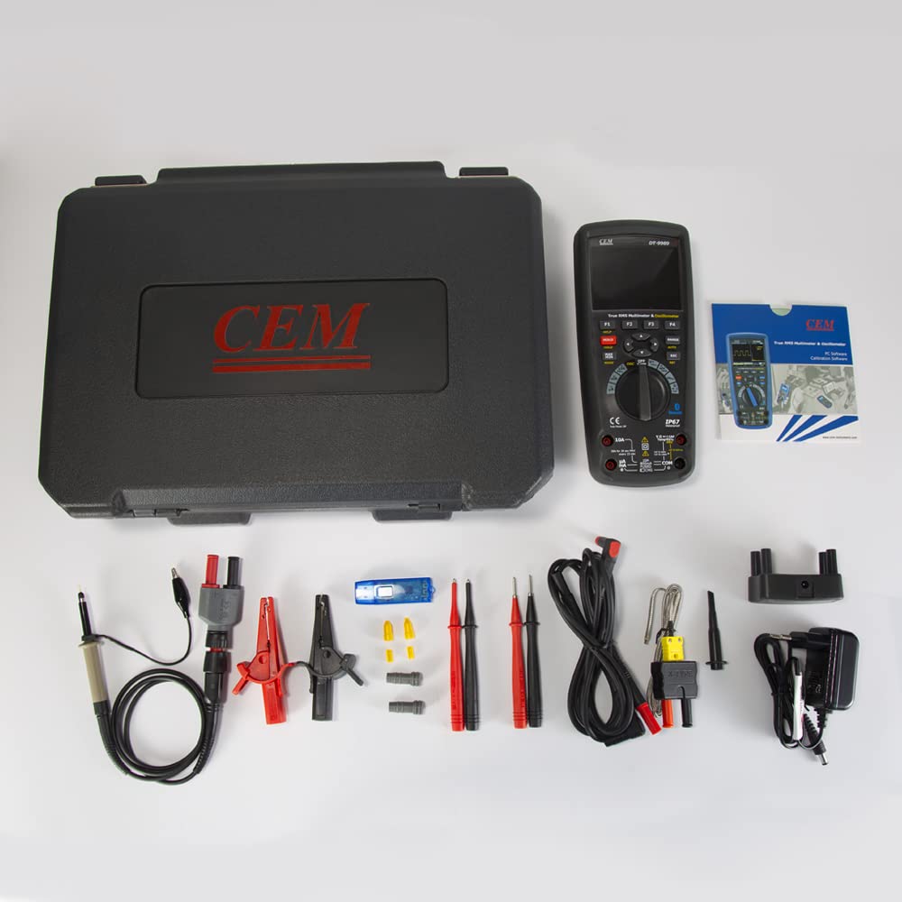 CEM Digital Handheld Oscilloscope Multimeter,DT-9989