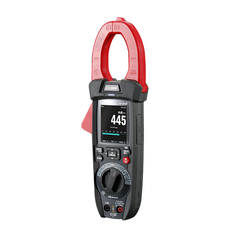 DT-9581 Thermal Imaging Clamp Meter | 120x120 IR & True RMS | 1000A AC/DC | Bluetooth | 9581