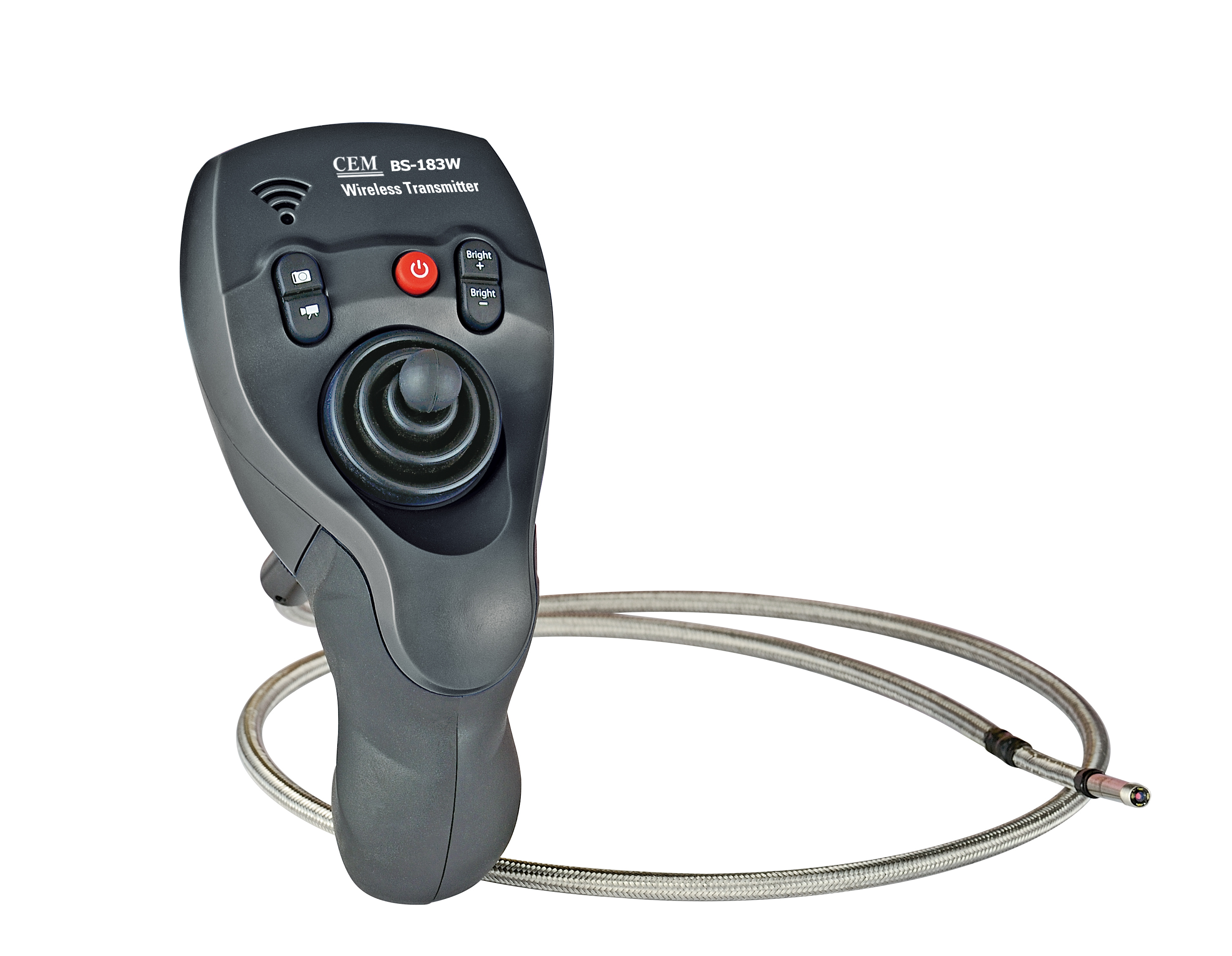 BS-380 High Definition Video Borescope | 8" LCD | 1080P Video | 4MP Photo | IP67 Waterproof