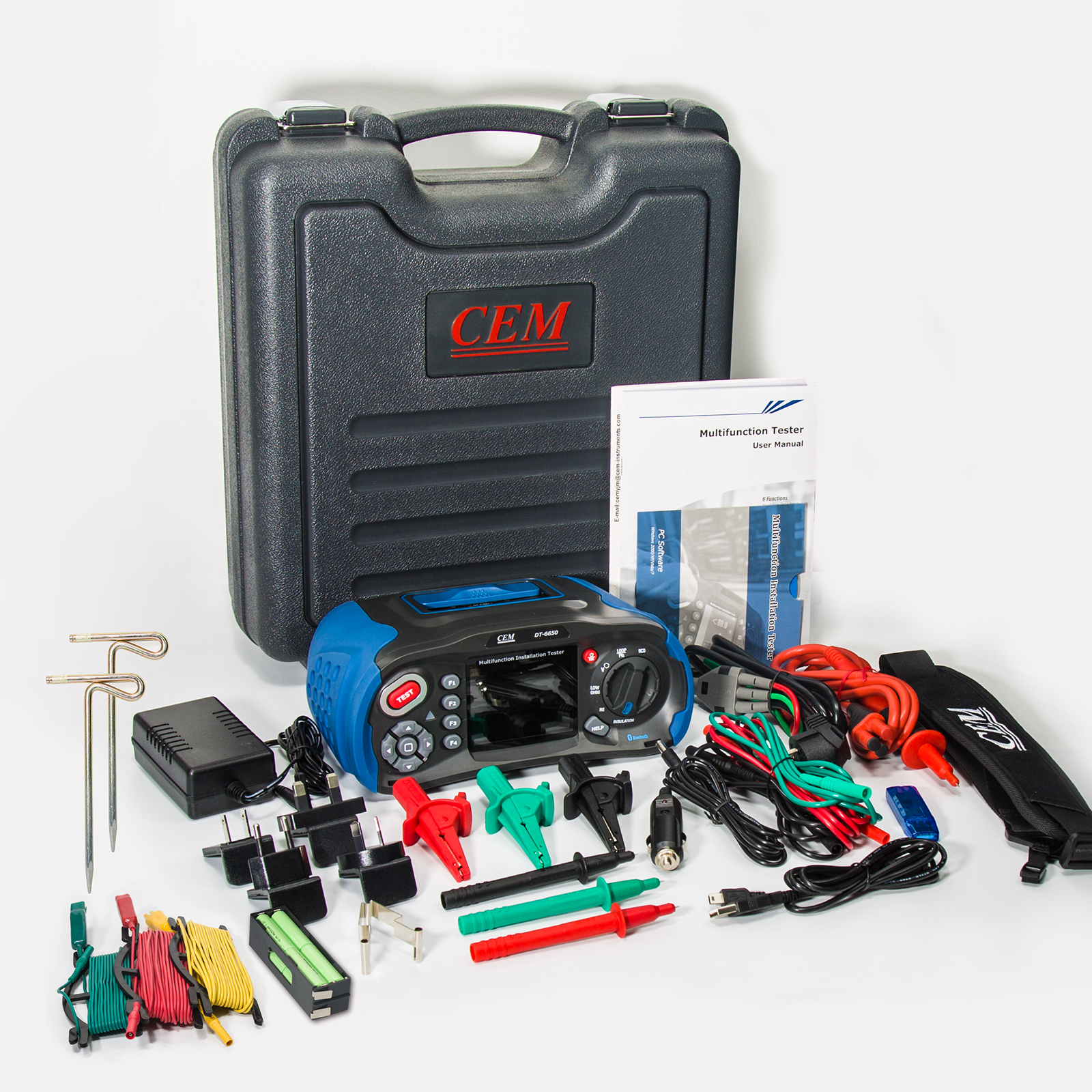 CEM DT-6650 Multifunction Installation Tester