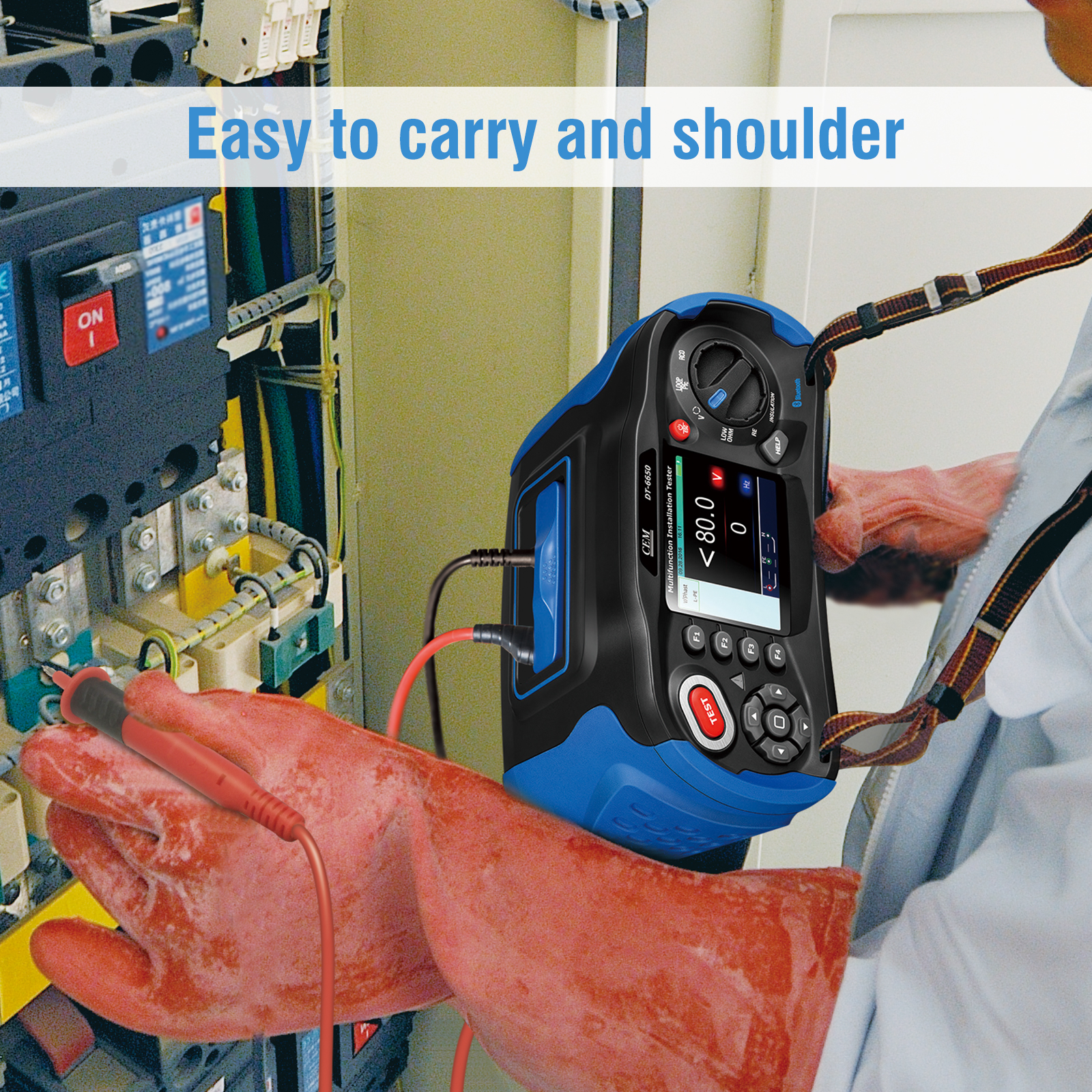 CEM DT-6650 Multifunction Installation Tester