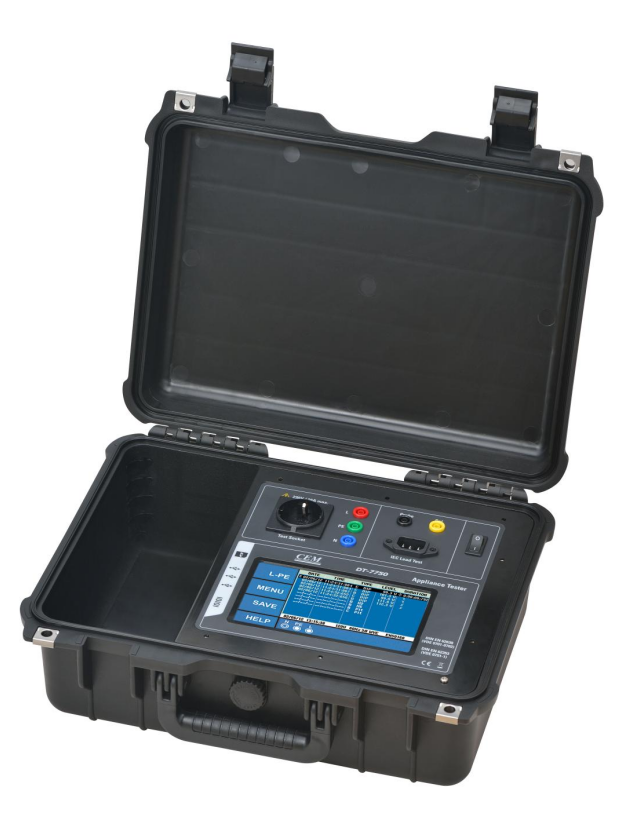 DT-7750 Appliance Tester | VDE 0701-0702 Compliance | Protective Conductor & Leakage Current Testing