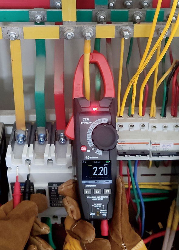 DT-9383W AC/DC True RMS Clamp Meter | 1000A Harmonic Analyzer | Power Quality Tester | Bluetooth | THD & Power Factor Measurement