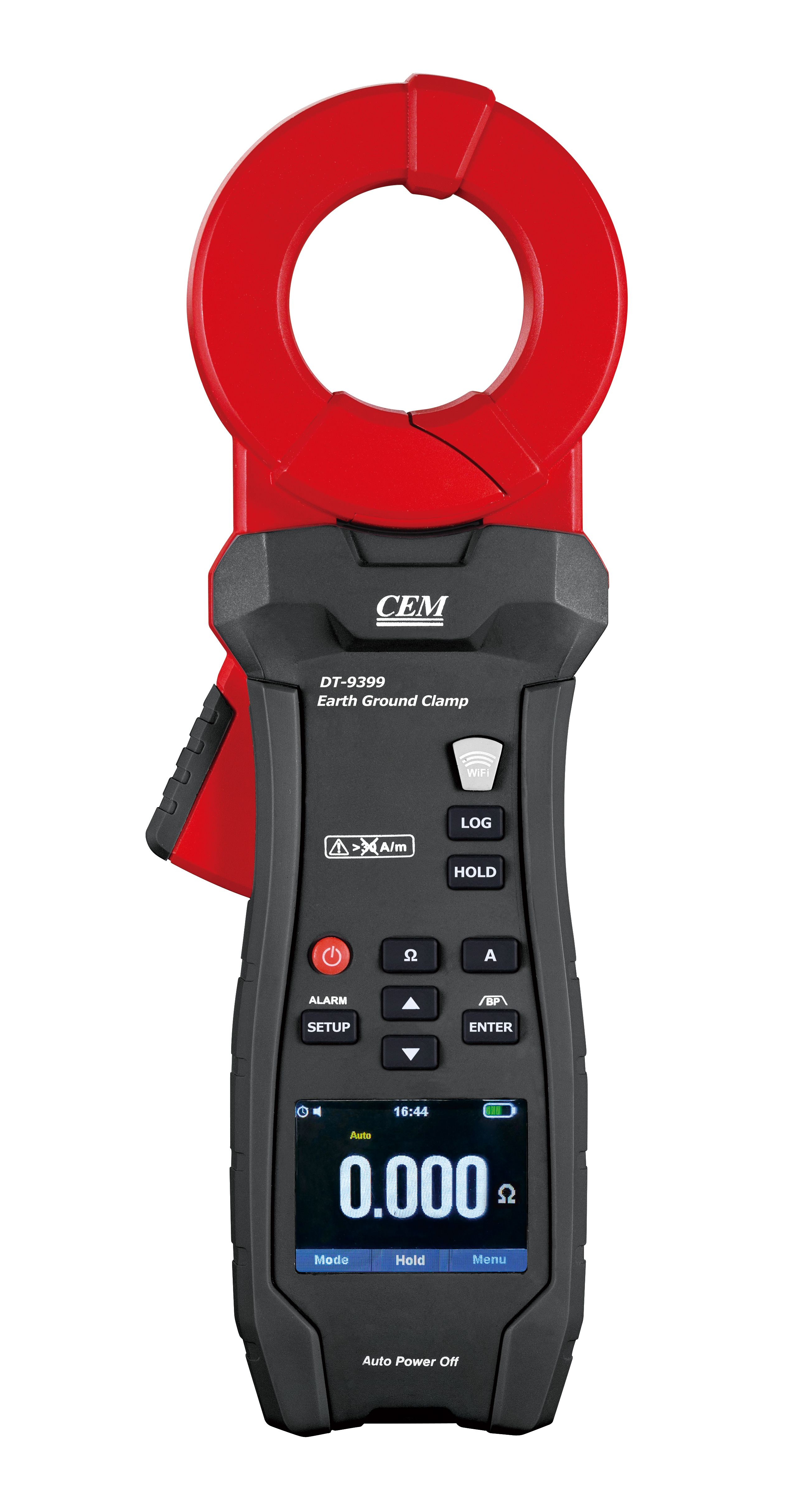 DT-9399 Earth Ground Clamp Meter | Ground Loop Resistance Tester | 0.025Ω-1500Ω Range | Leakage Current & 32,760 Data Logging