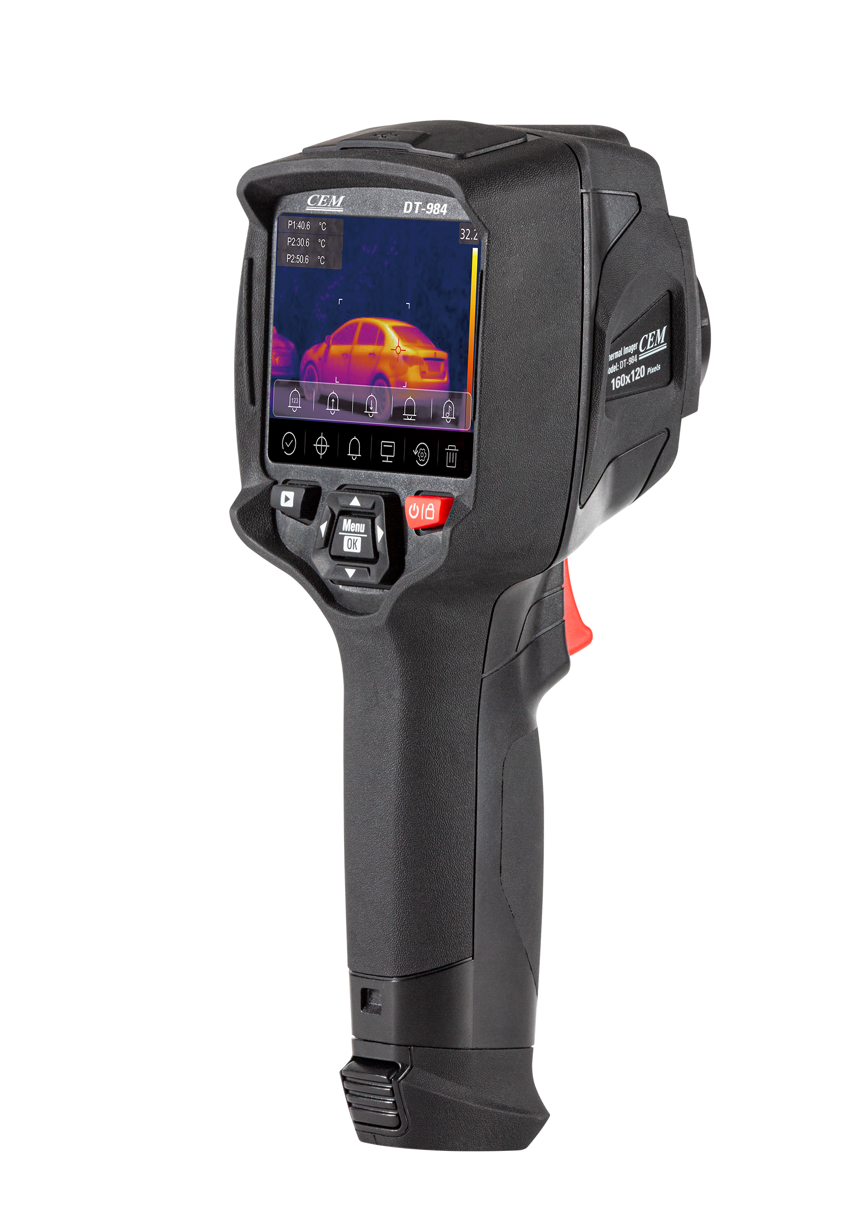 DT-984 Ultra Wide Angle Thermal Camera | 120x90 IR | 50°x38° FOV | Fast Scanning