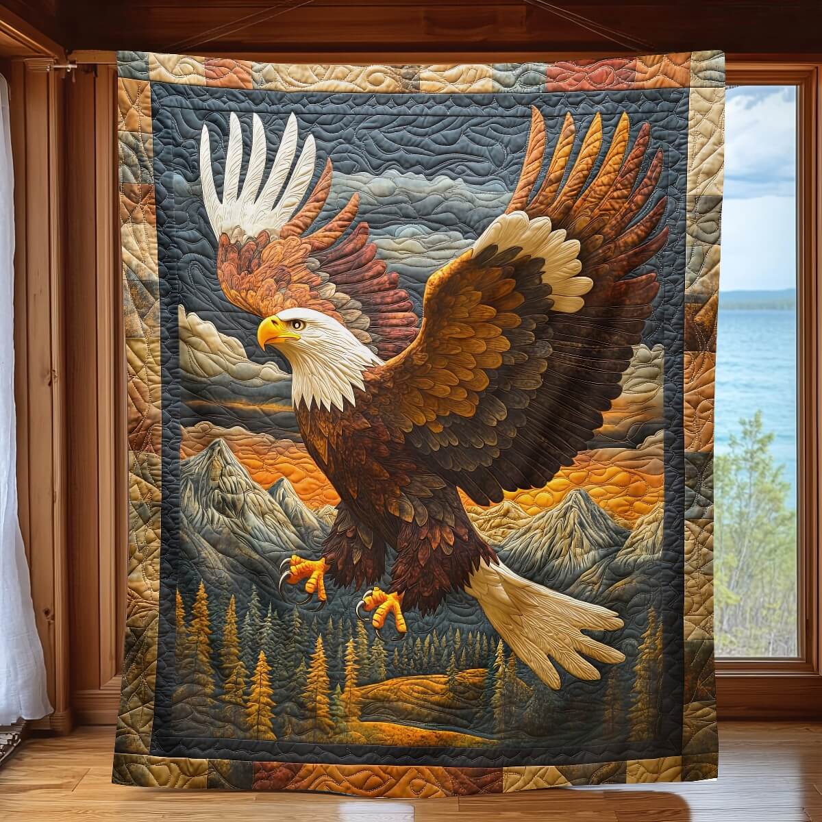 Soaring Eagle Blanket - H286 - Premium Blanket