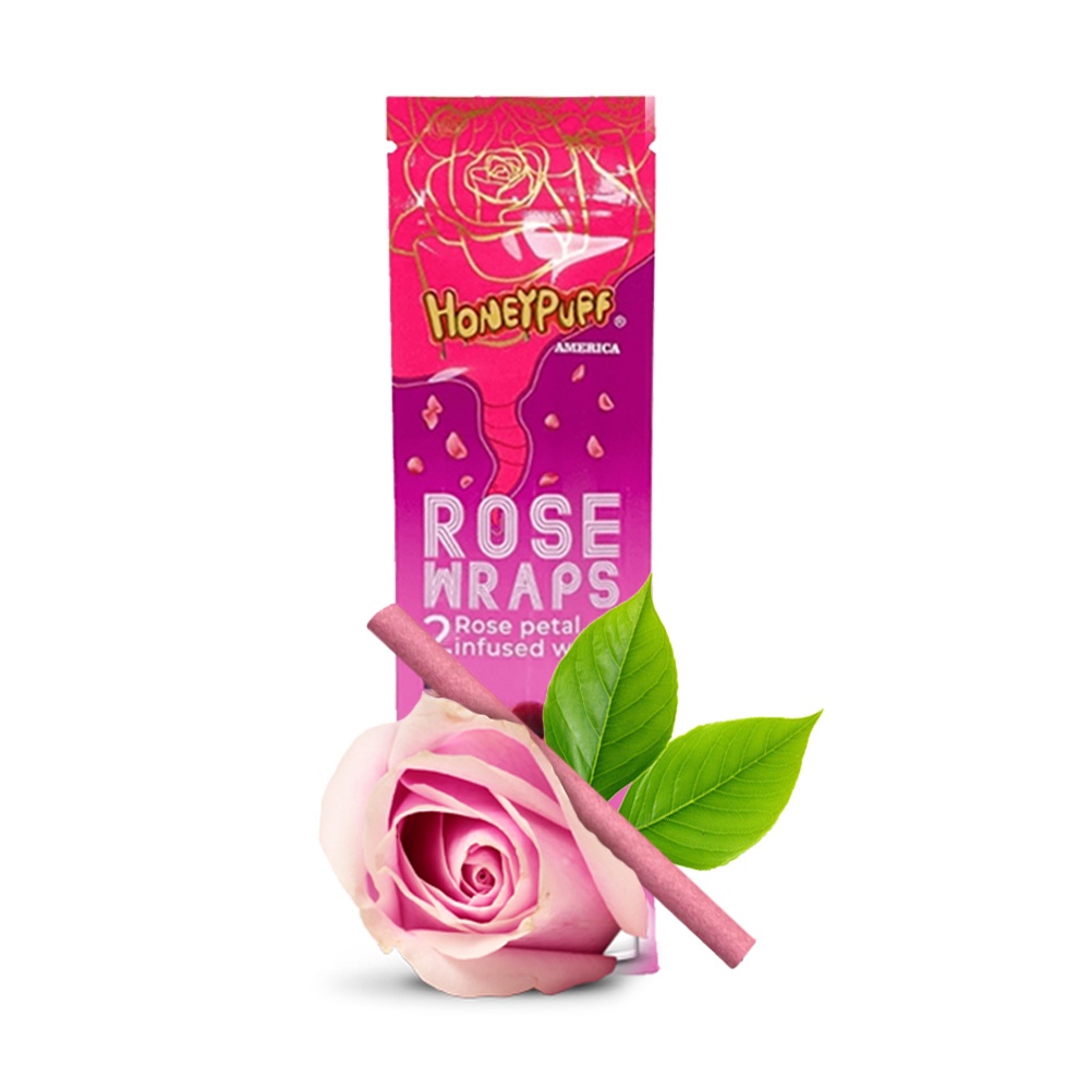 2-Pack Rose Wrap Pre-rolled Cones (4 Cones)