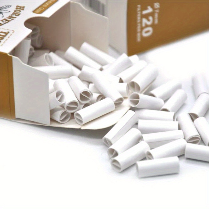 120pcs 7mm Natural Filter Tips