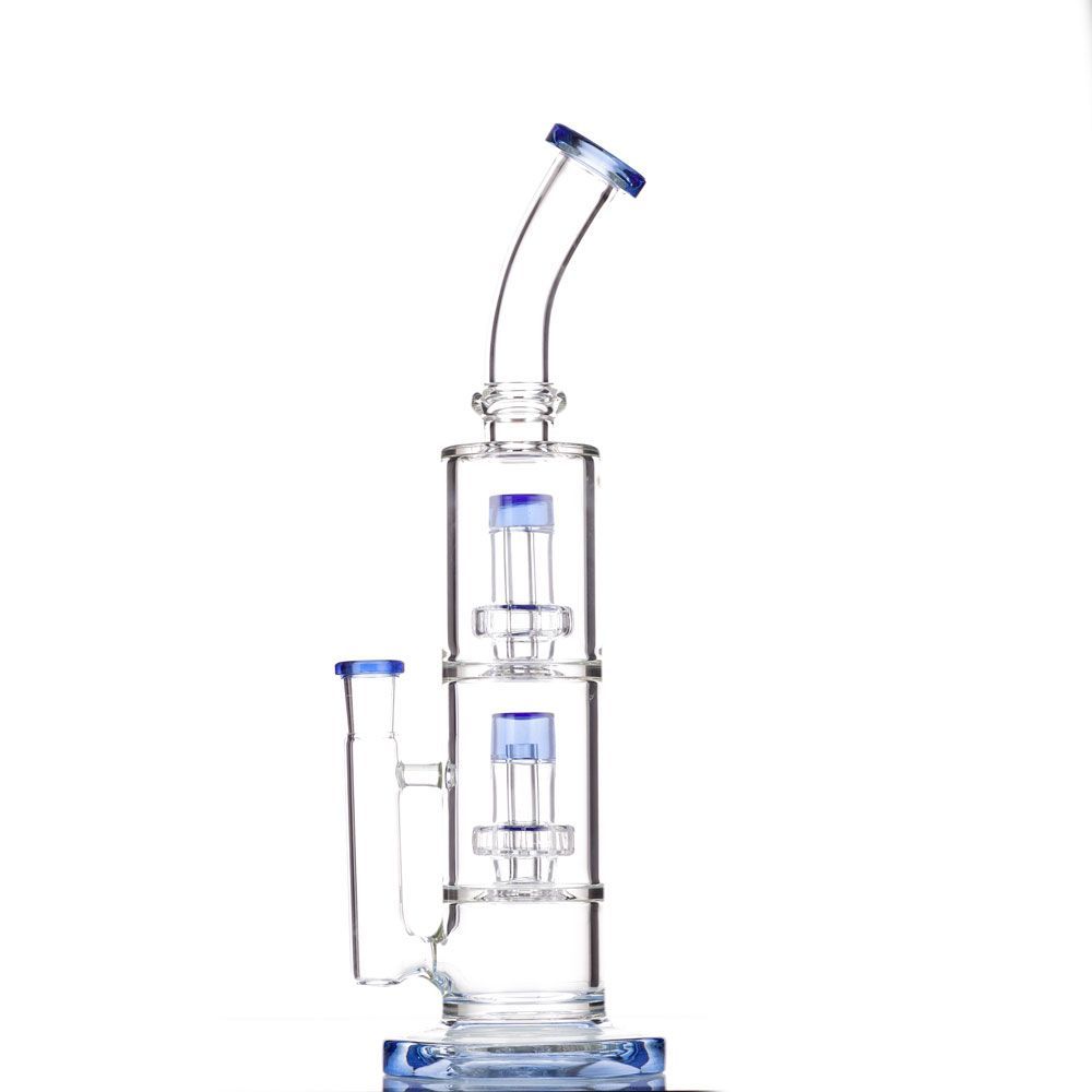 12" Double Stage Perc Bong-SweetieBanana