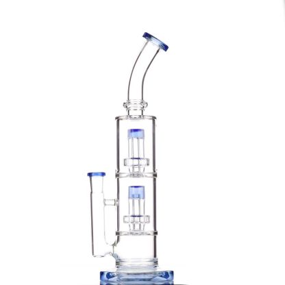 12" Double Stage Perc Bong-SweetieBanana