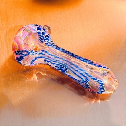 4" Fumed Flower Pipe