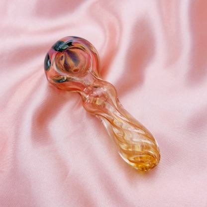 3.5" Fumed Flower Pipe