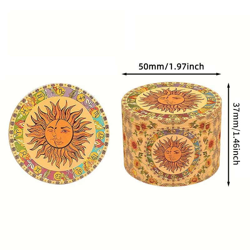 40/50/63mm 4 Piece Celestial Grinder