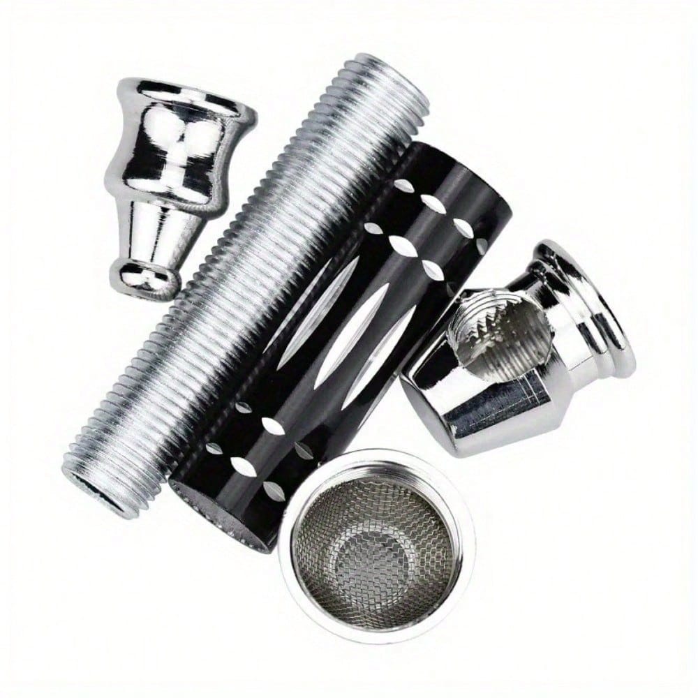 Stainless Sherlock Metal Pipe with Accessories