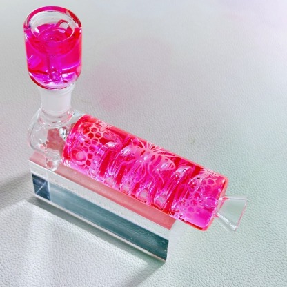 Glycerin Steamroller Hand Pipe