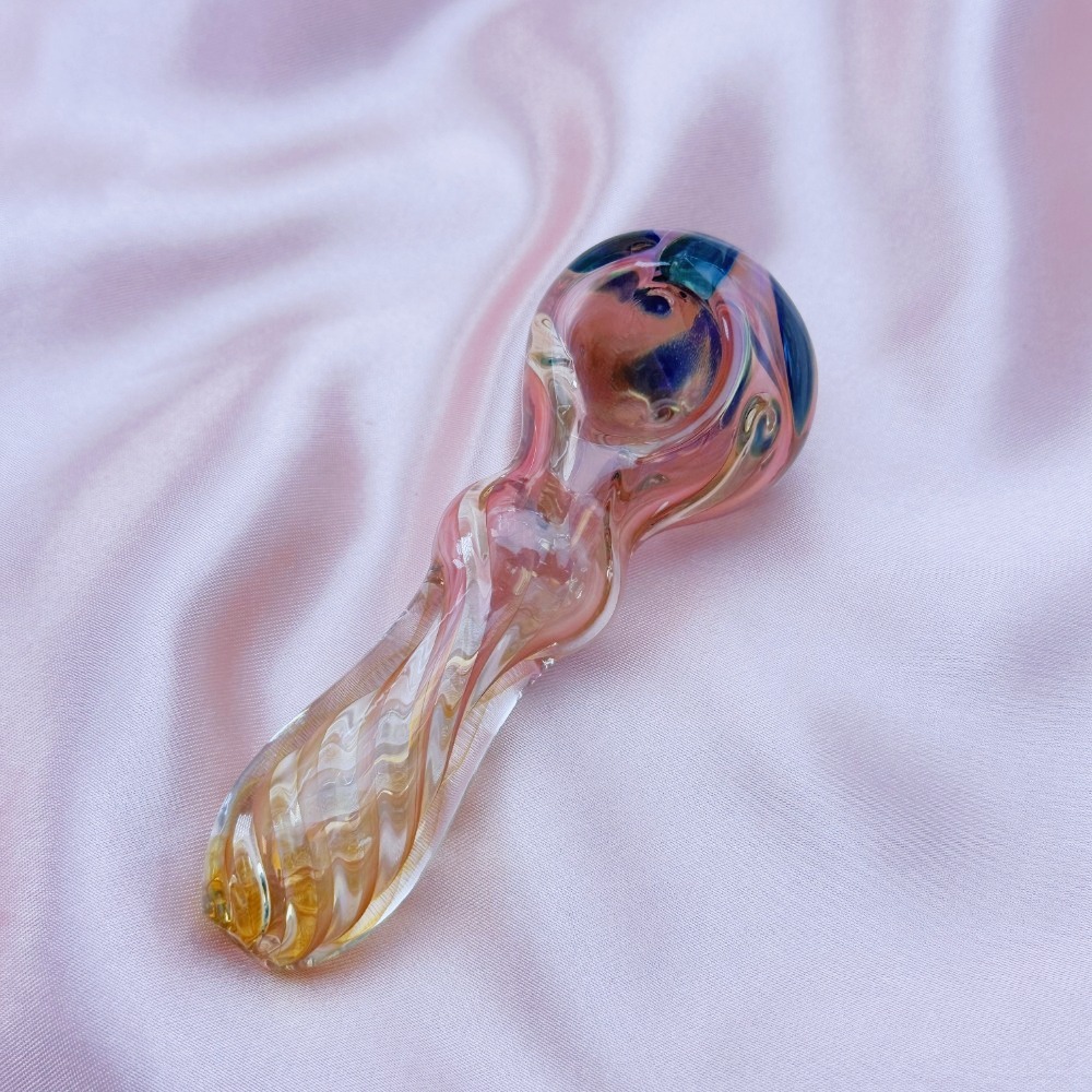 3.5" Fumed Flower Pipe