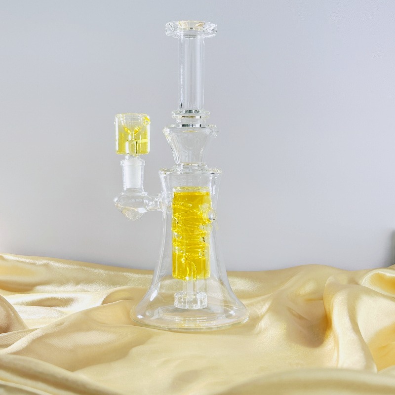 9" Spiral Glycerin Bong