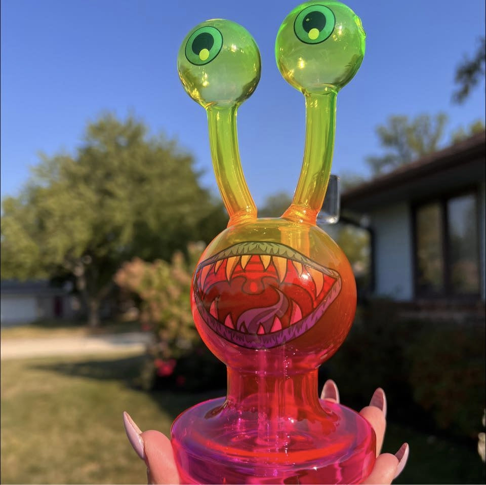 6" Eyepep Snail Rig-SweetieBanana