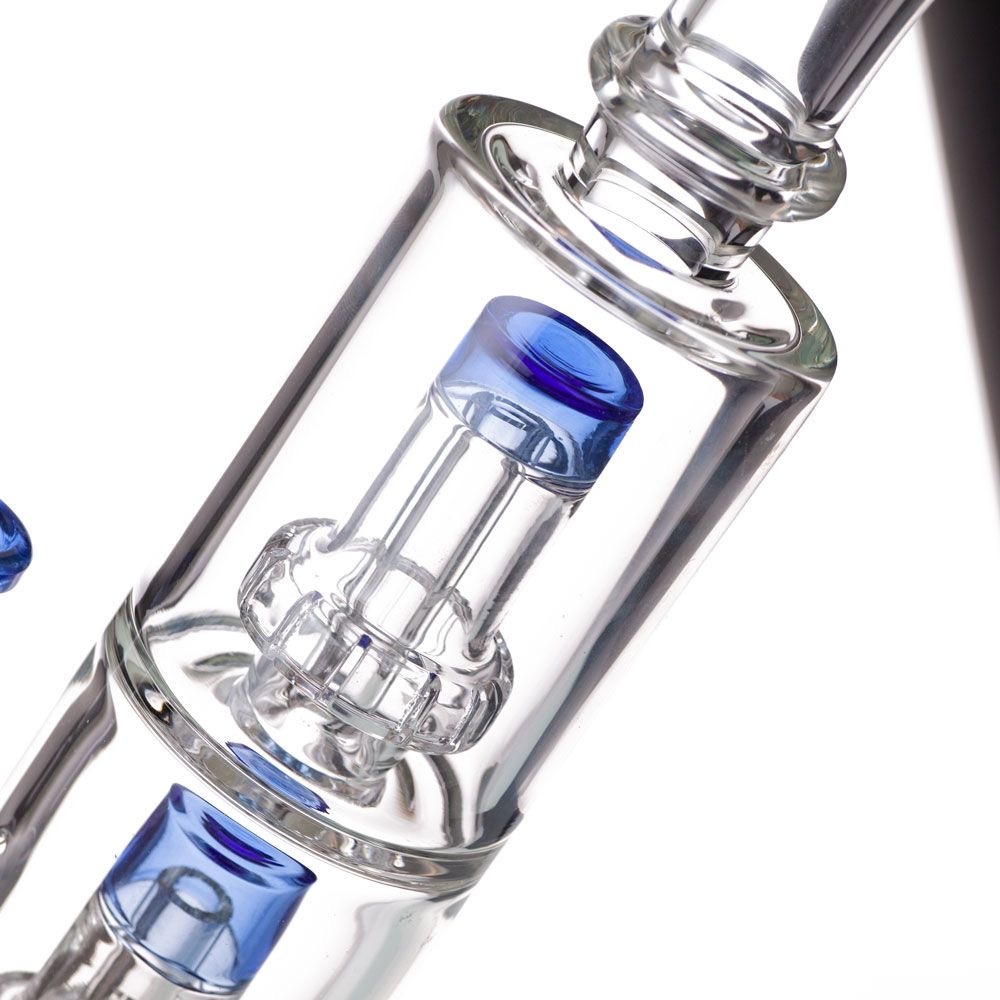 12" Double Stage Perc Bong-SweetieBanana