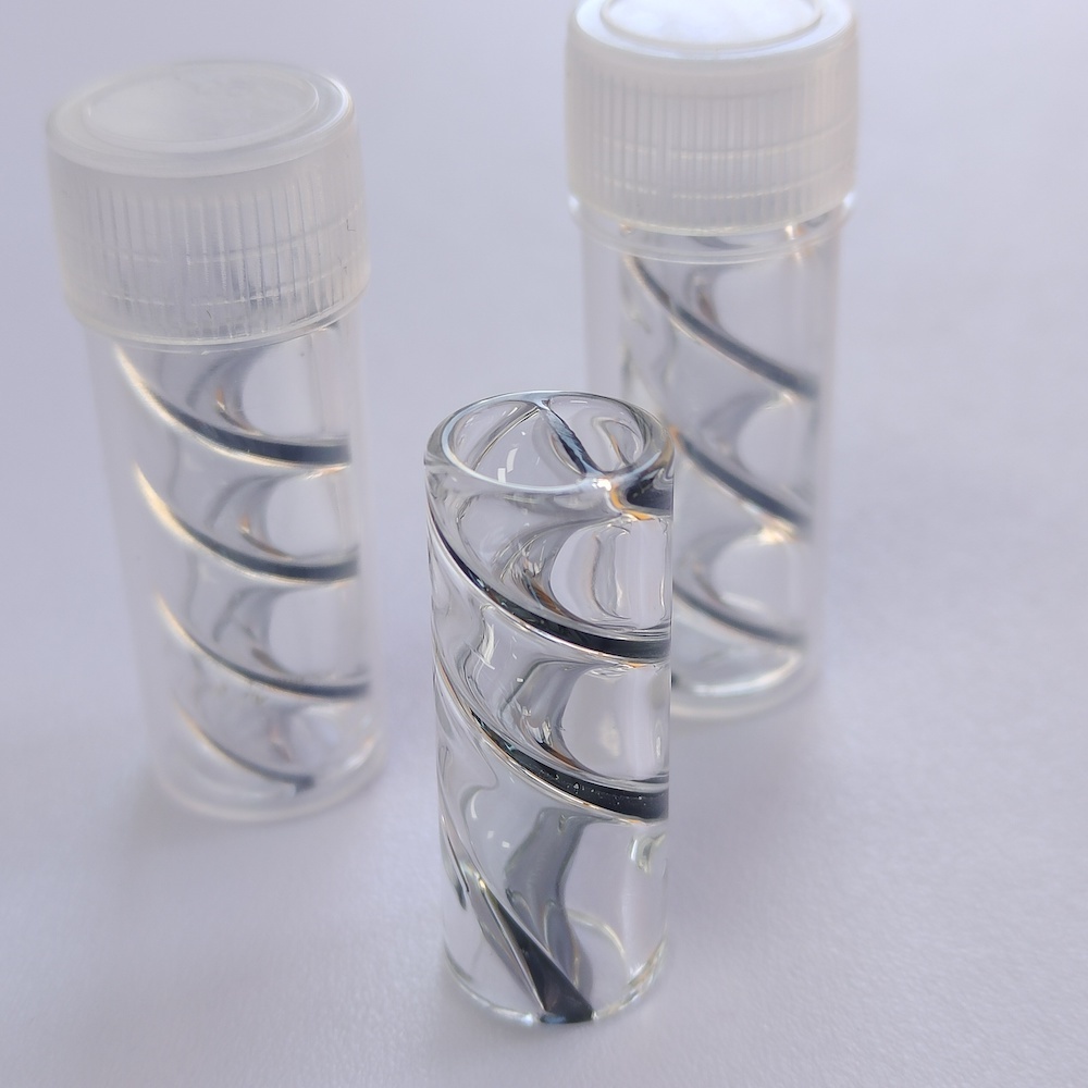 30mm Spiral Glass Filter Tips