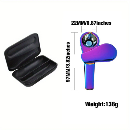 Spoon Design Metal Pipe with Bag